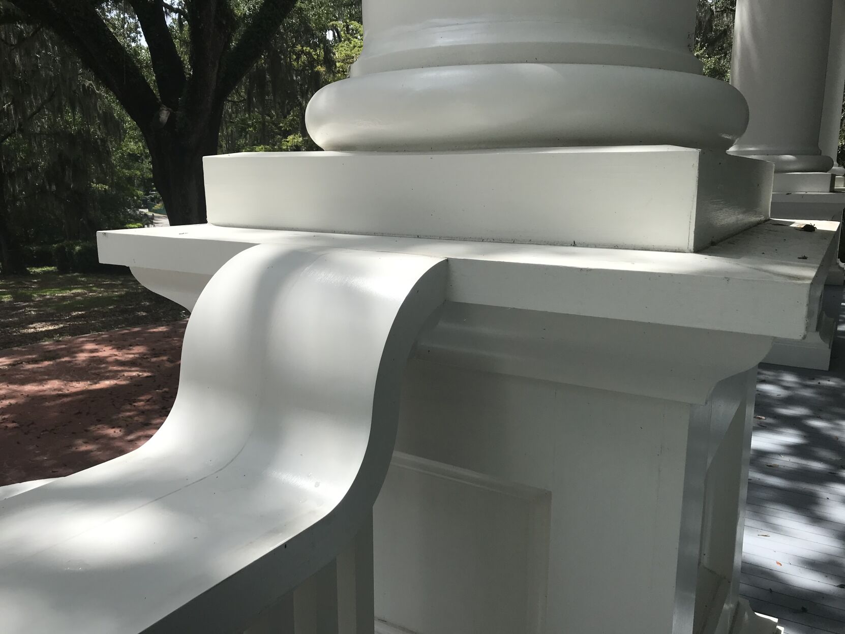 The Admiral's House, handrail detail